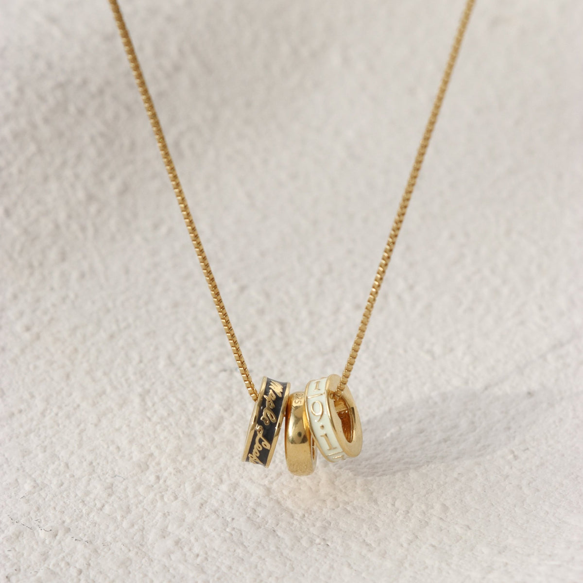 “I Love My Toronto Maple Leafs” Ring Charm Necklace - SO PRETTY CARA COTTER