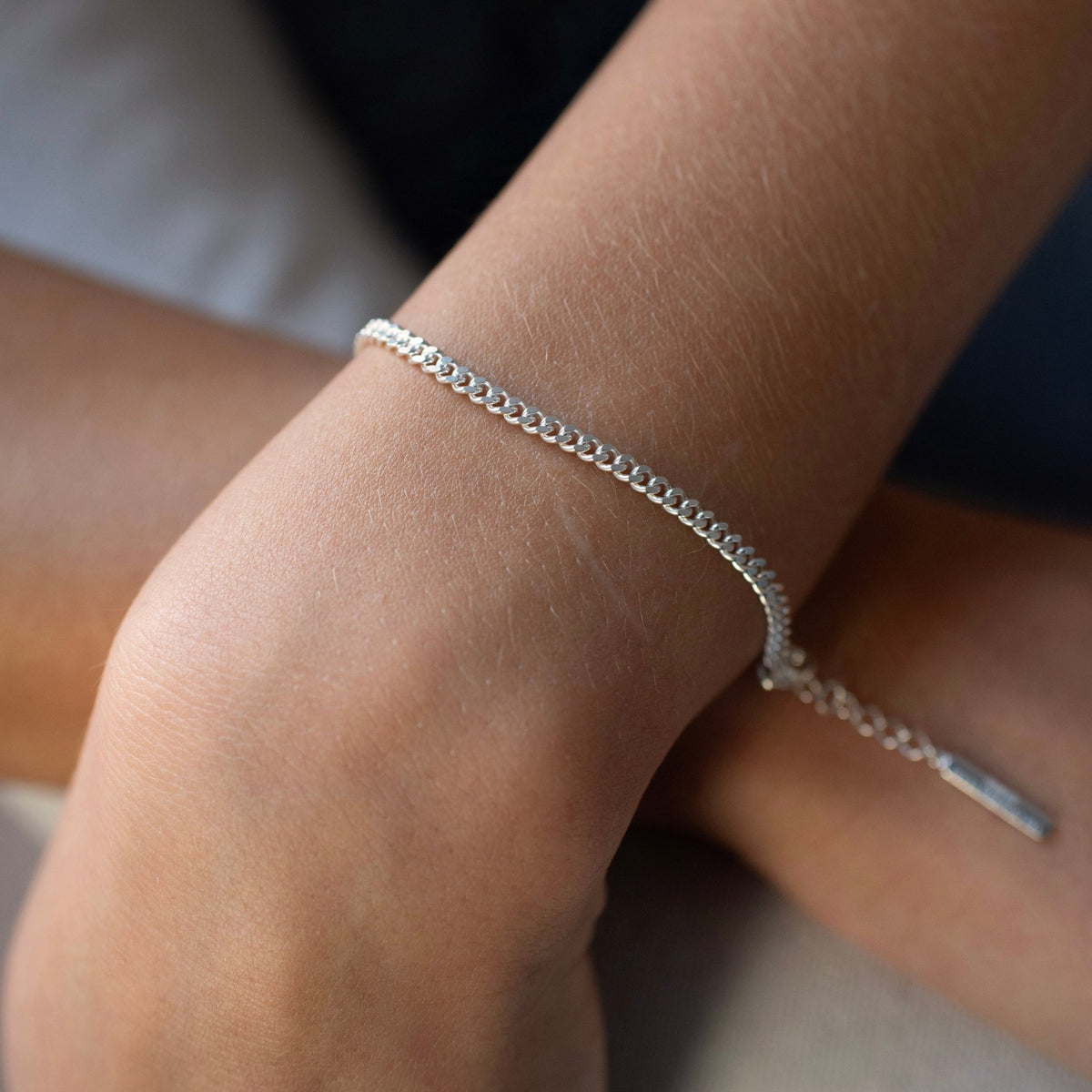 “I Love My Toronto Maple Leafs” Slider Heart Charm Chain Bracelet - SO PRETTY CARA COTTER