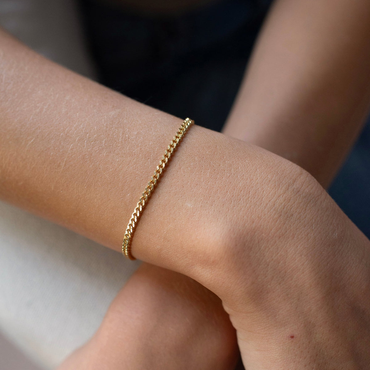 “I Love My Toronto Maple Leafs” Slider Heart Charm Chain Bracelet - SO PRETTY CARA COTTER