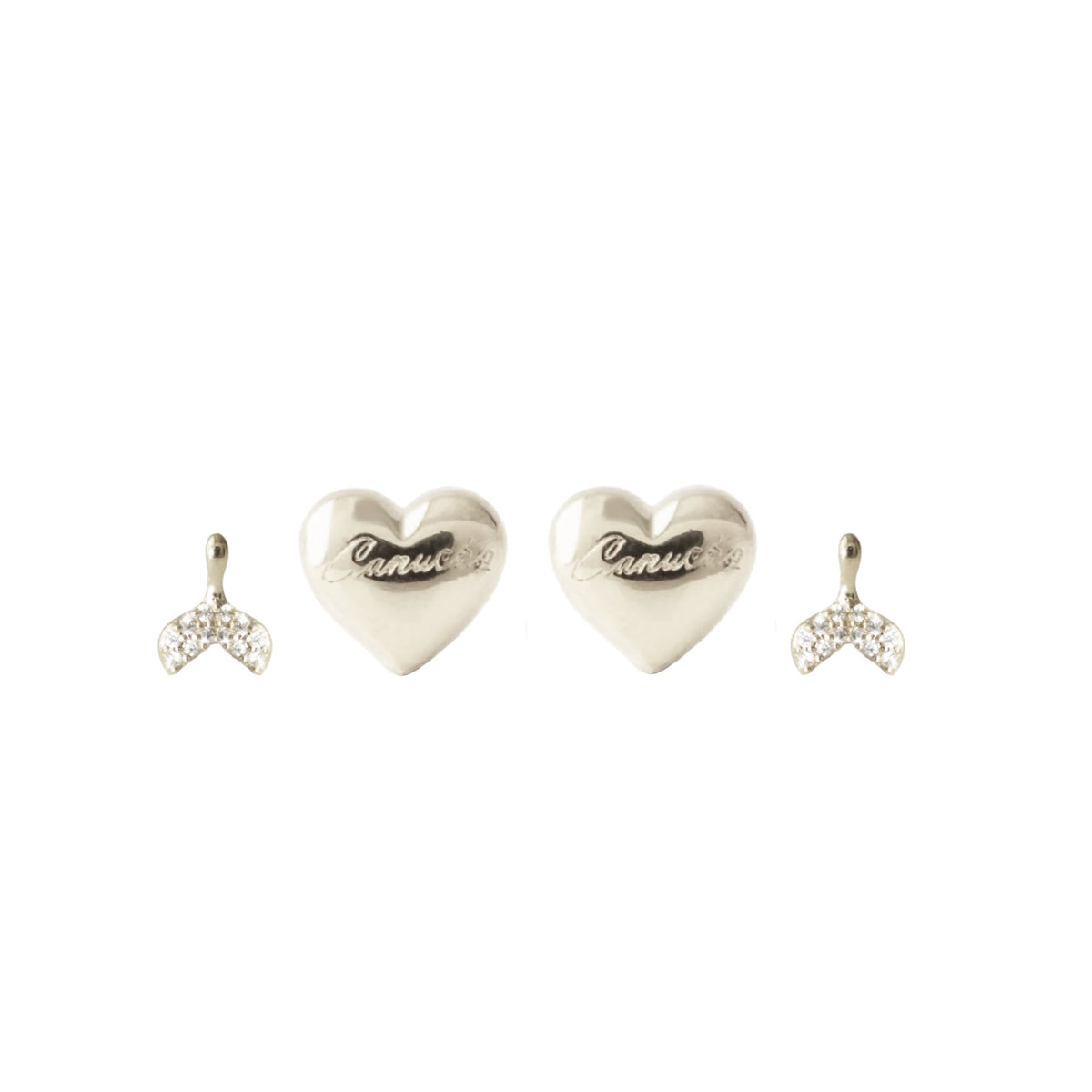 “I Love My Vancouver Canucks” Earring Stud Pack - SO PRETTY CARA COTTER