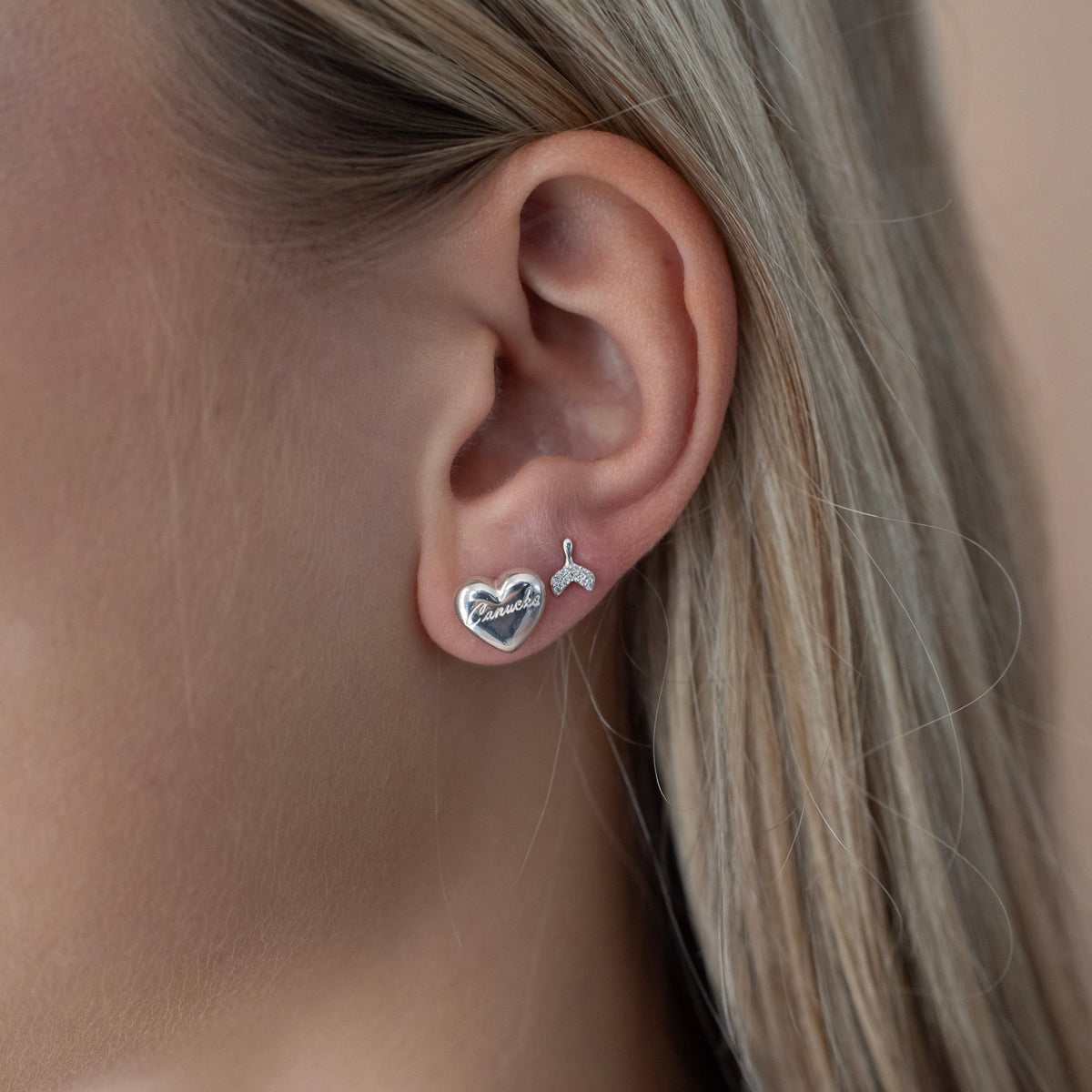 “I Love My Vancouver Canucks” Earring Stud Pack - SO PRETTY CARA COTTER