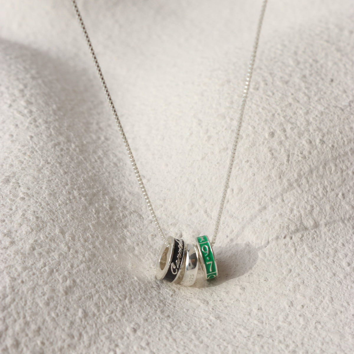 “I Love My Vancouver Canucks” Ring Charm Necklace - SO PRETTY CARA COTTER