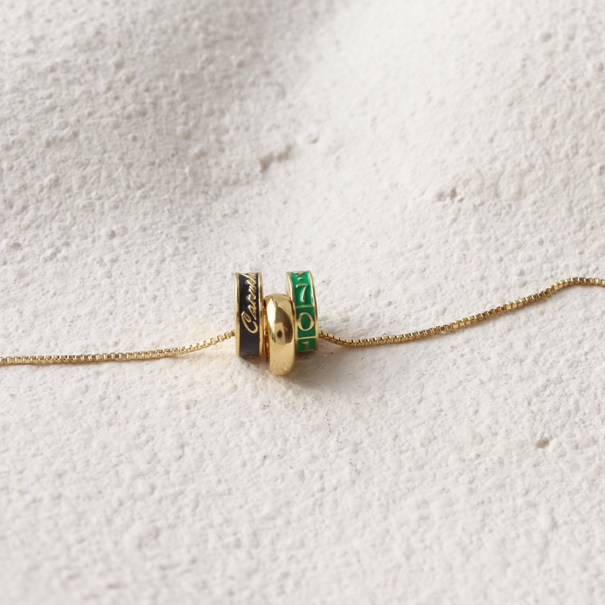 “I Love My Vancouver Canucks” Ring Charm Necklace - SO PRETTY CARA COTTER