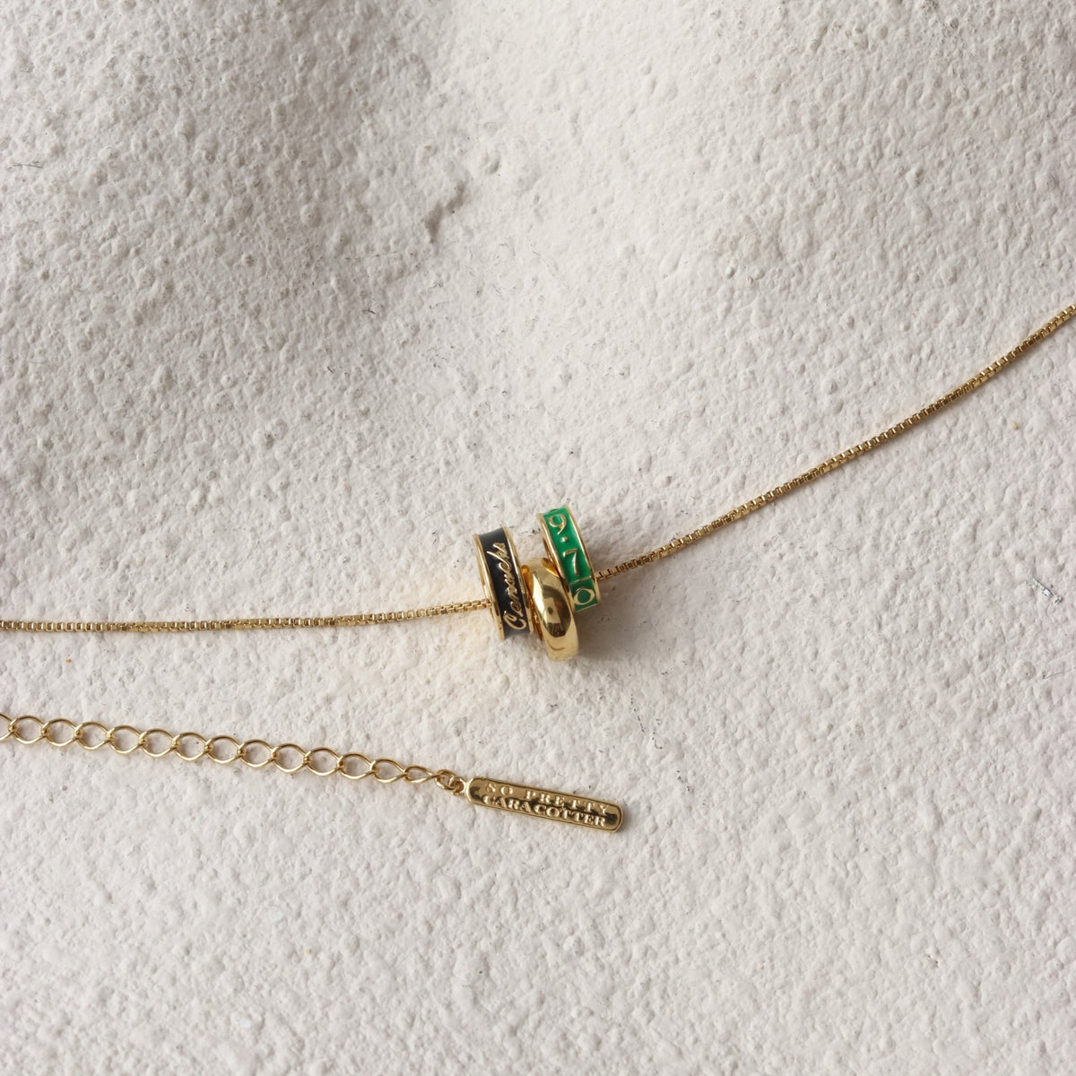 “I Love My Vancouver Canucks” Ring Charm Necklace - SO PRETTY CARA COTTER