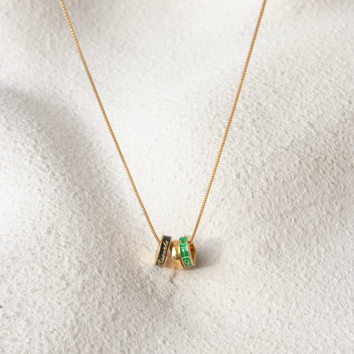 “I Love My Vancouver Canucks” Ring Charm Necklace - SO PRETTY CARA COTTER