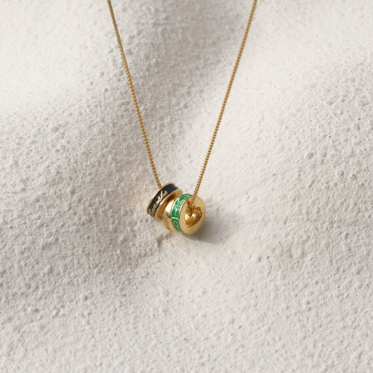 “I Love My Vancouver Canucks” Ring Charm Necklace - SO PRETTY CARA COTTER