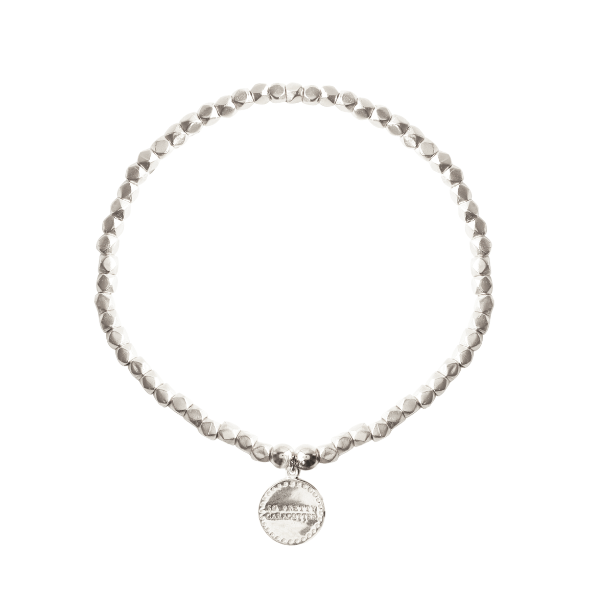 Iconic Metal Beaded Stretch Bracelet - SO PRETTY CARA COTTER