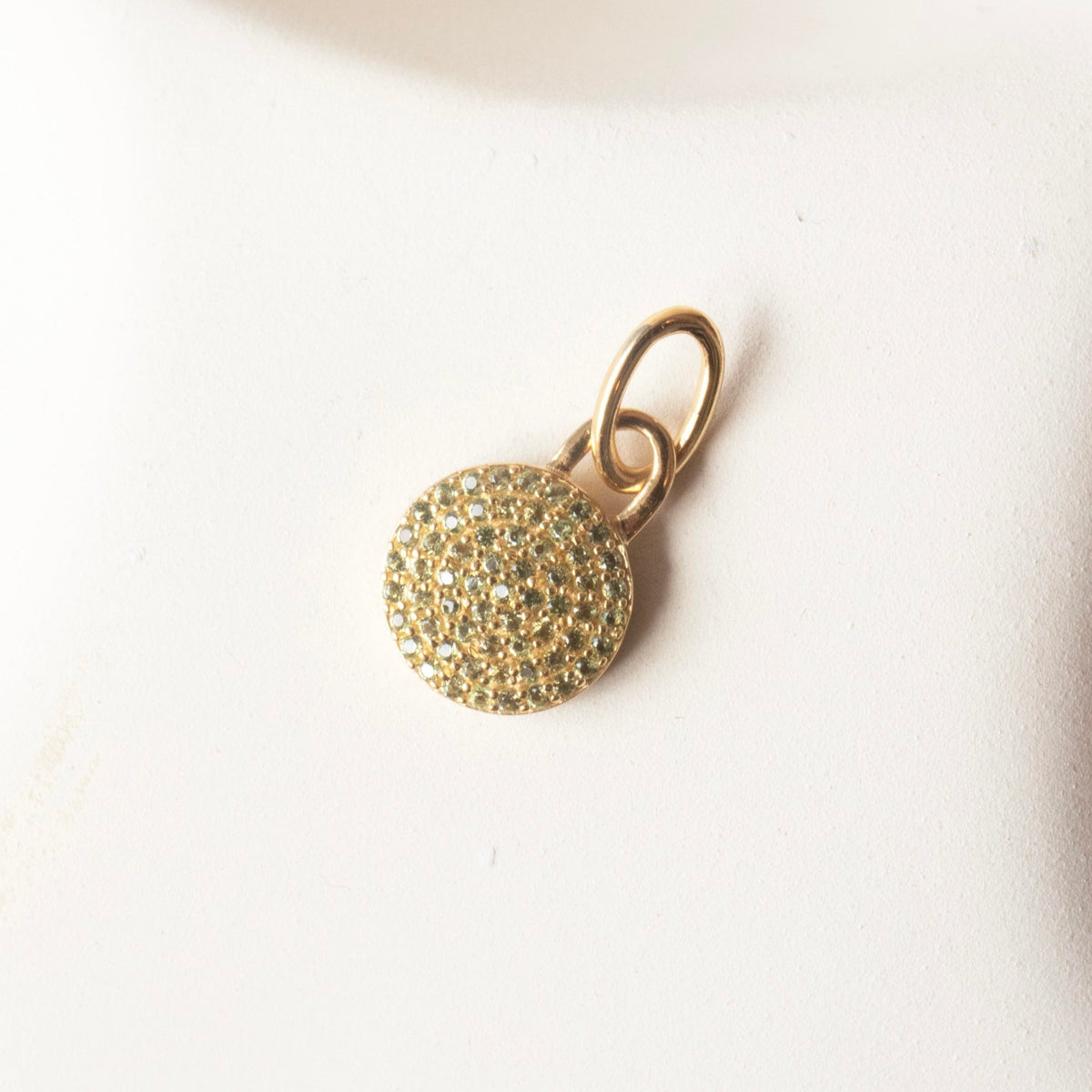 LEGACY AUGUST BIRTHSTONE CHARM - PERIDOT ZIRCONIA - SO PRETTY CARA COTTER