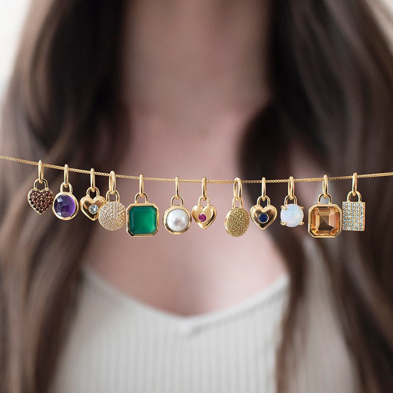 LEGACY DECEMBER BIRTHSTONE CHARM - BLUE TOPAZ - SO PRETTY CARA COTTER