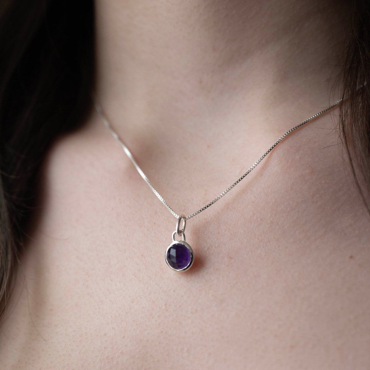 LEGACY FEBRUARY BIRTHSTONE CHARM - AMETHYST - SO PRETTY CARA COTTER
