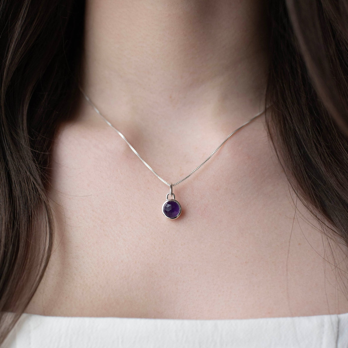 LEGACY FEBRUARY BIRTHSTONE CHARM - AMETHYST - SO PRETTY CARA COTTER