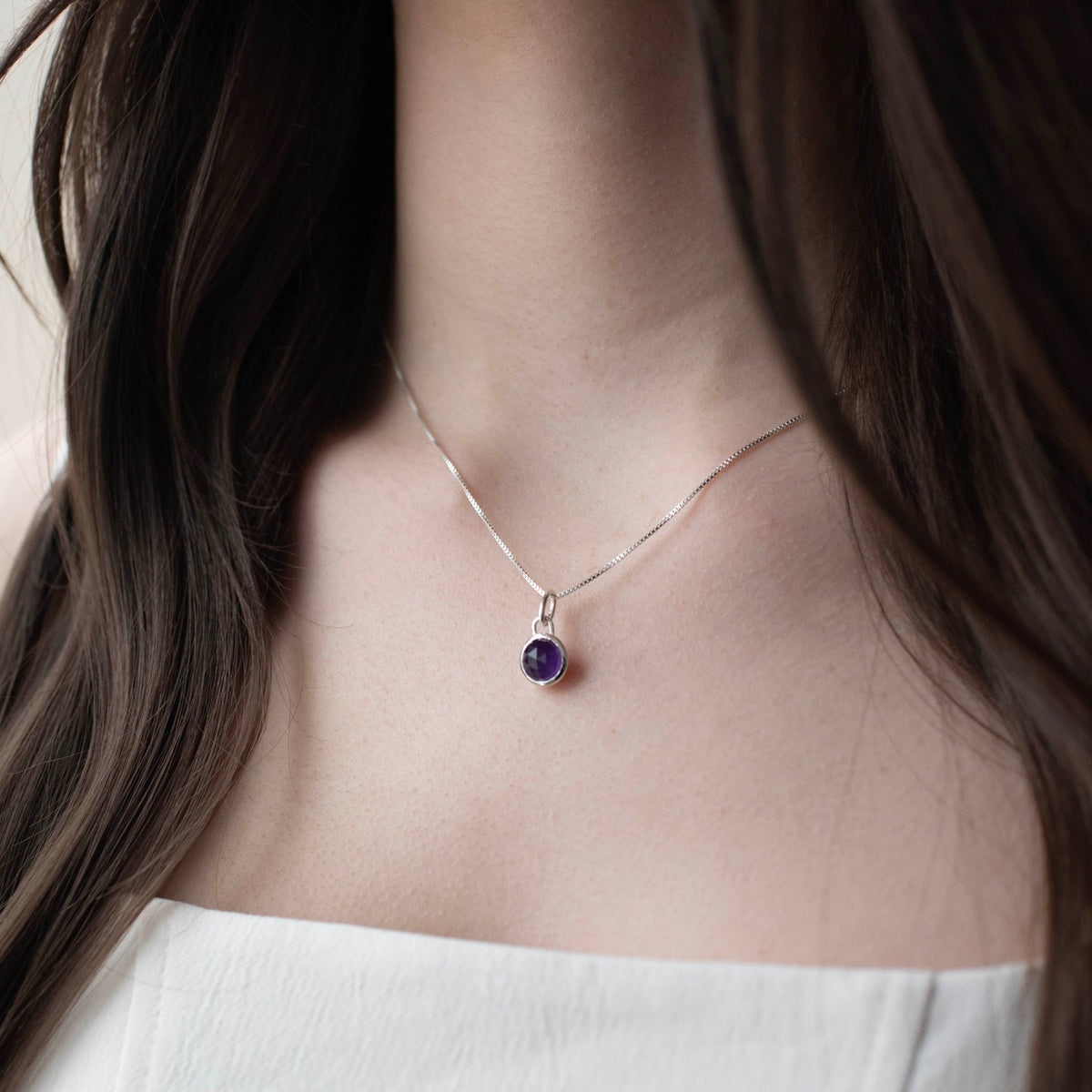 LEGACY FEBRUARY BIRTHSTONE CHARM - AMETHYST - SO PRETTY CARA COTTER
