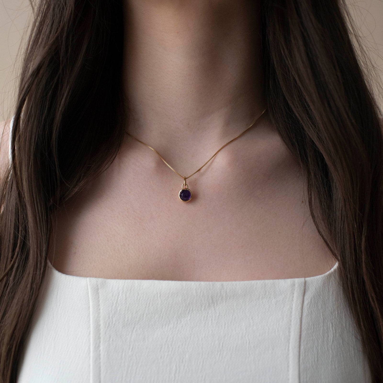 LEGACY FEBRUARY BIRTHSTONE CHARM - AMETHYST - SO PRETTY CARA COTTER