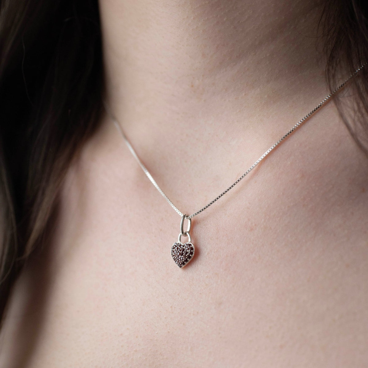 LEGACY JANUARY BIRTHSTONE CHARM - GARNET - SO PRETTY CARA COTTER