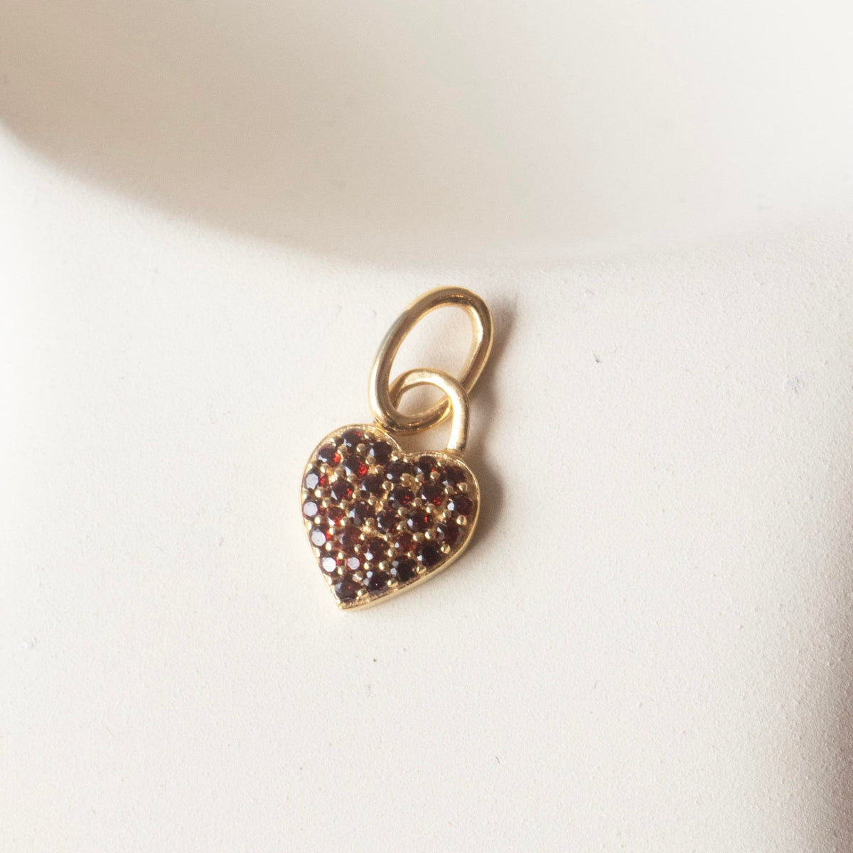 LEGACY JANUARY BIRTHSTONE CHARM - GARNET - SO PRETTY CARA COTTER