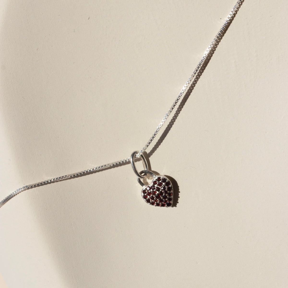 LEGACY JANUARY BIRTHSTONE CHARM - GARNET - SO PRETTY CARA COTTER