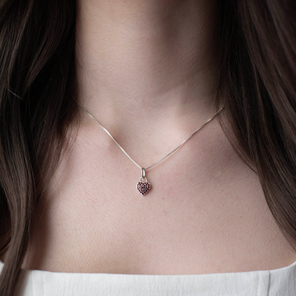 LEGACY JANUARY BIRTHSTONE CHARM - GARNET - SO PRETTY CARA COTTER