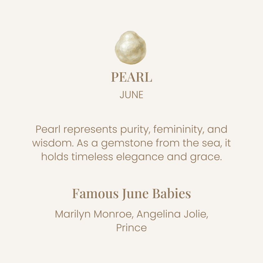 LEGACY JUNE BIRTHSTONE CHARM - PEARL - SO PRETTY CARA COTTER