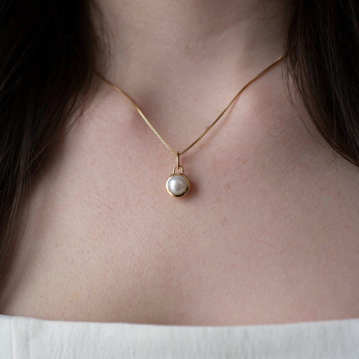 LEGACY JUNE BIRTHSTONE CHARM - PEARL - SO PRETTY CARA COTTER