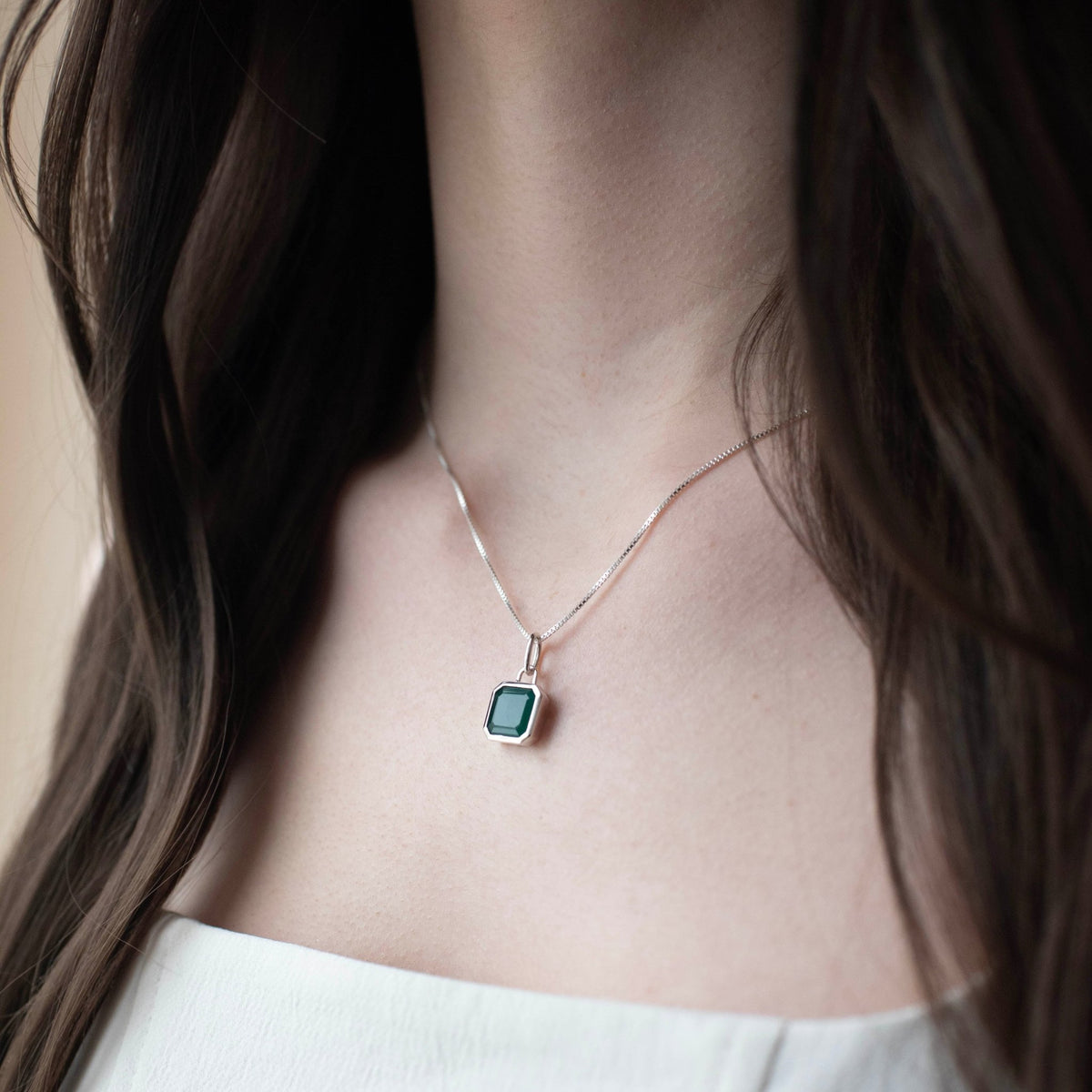 LEGACY MAY BIRTHSTONE CHARM - EMERALD ONYX - SO PRETTY CARA COTTER