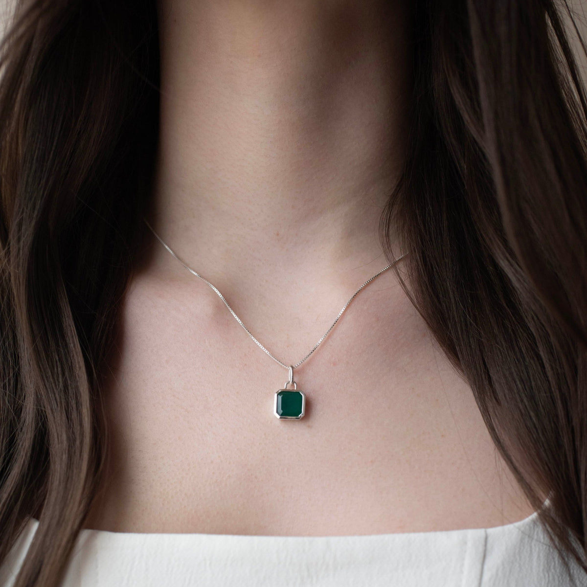 LEGACY MAY BIRTHSTONE CHARM - EMERALD ONYX - SO PRETTY CARA COTTER