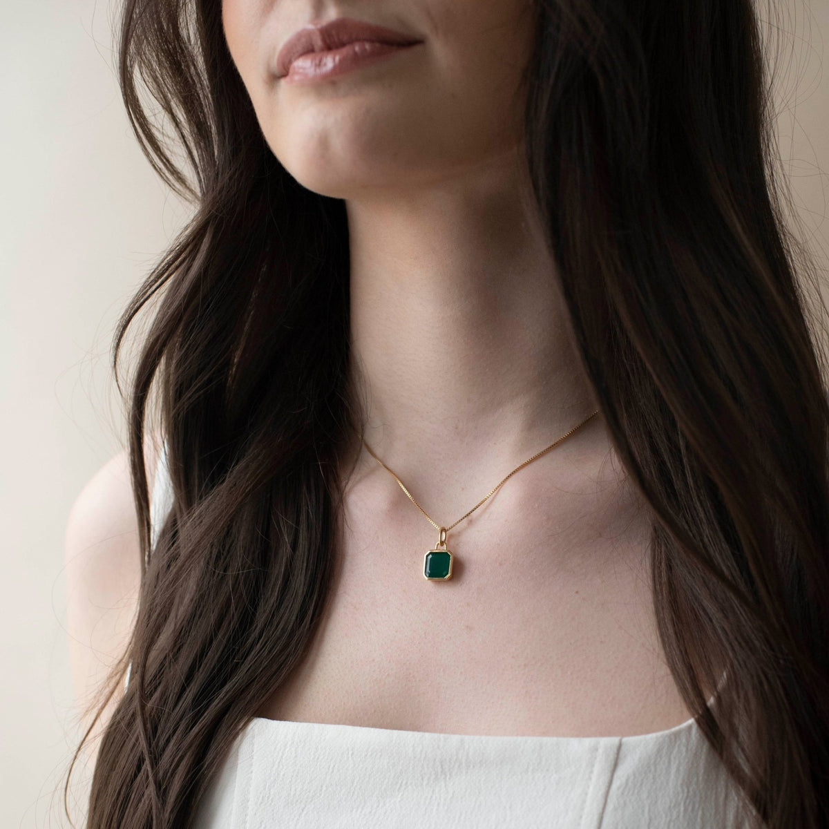 LEGACY MAY BIRTHSTONE CHARM - EMERALD ONYX - SO PRETTY CARA COTTER