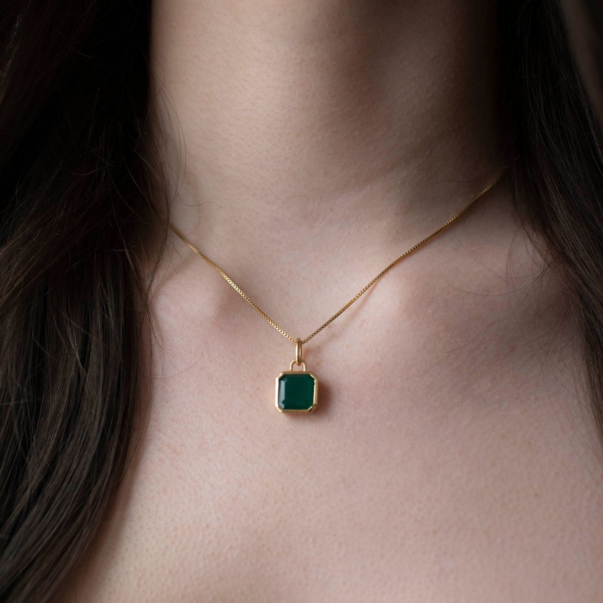 LEGACY MAY BIRTHSTONE CHARM - EMERALD ONYX - SO PRETTY CARA COTTER