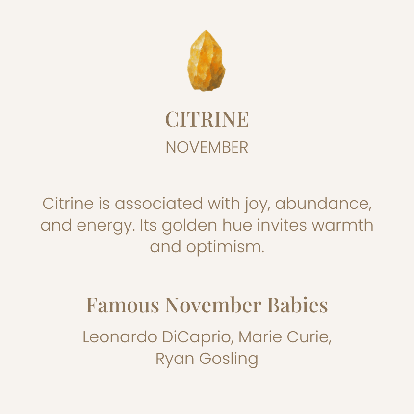 LEGACY NOVEMBER BIRTHSTONE CHARM - CITRINE - SO PRETTY CARA COTTER