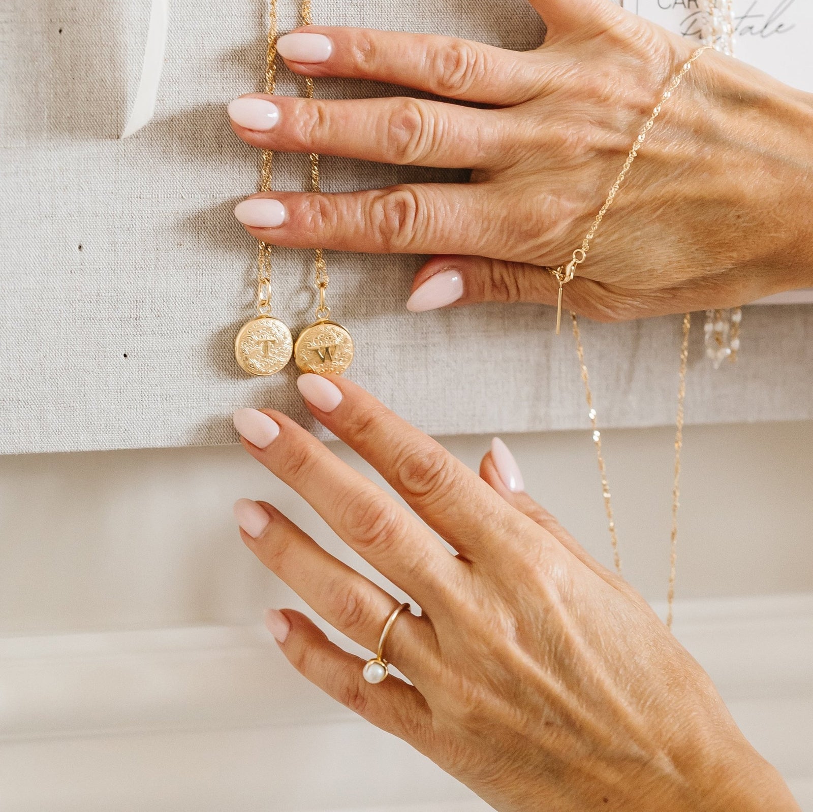 LIMITED EDITION PRE - ORDER FRAICHE SOLITAIRE RING - PEARL - SO PRETTY CARA COTTER