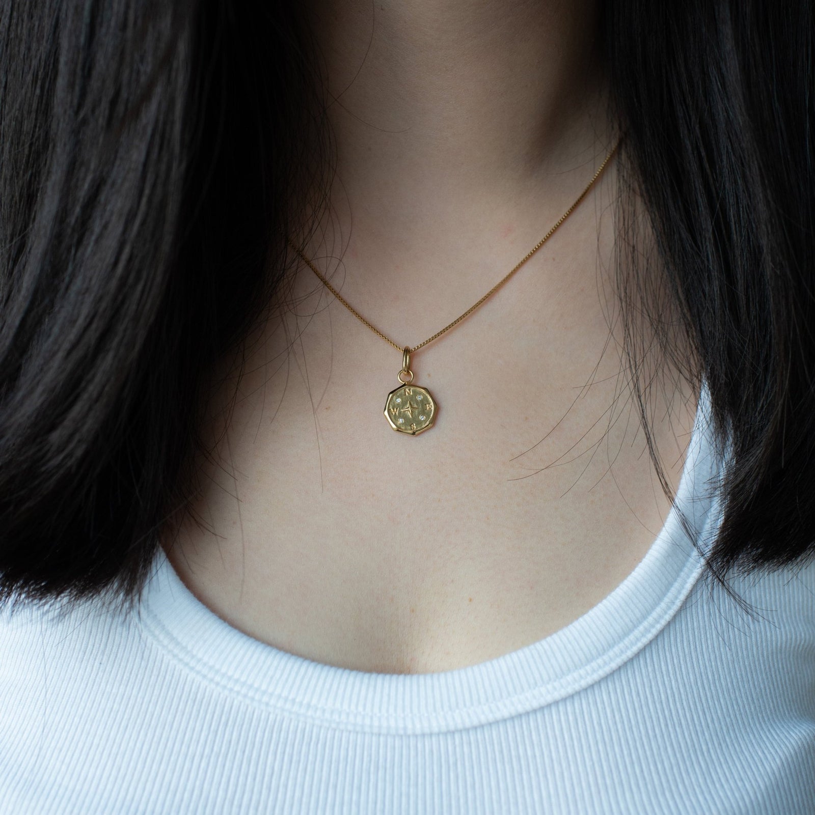 Love Compass Charm - SO PRETTY CARA COTTER