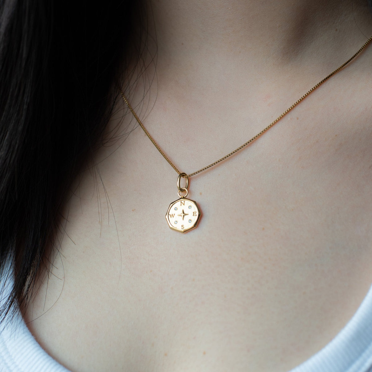 Love Compass Charm - SO PRETTY CARA COTTER