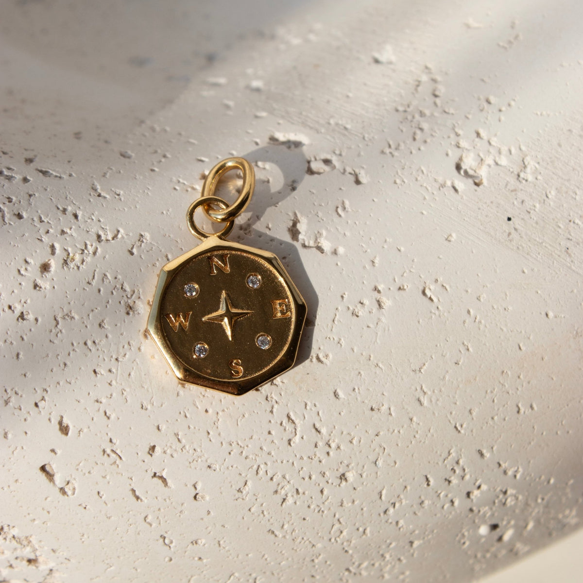 Love Compass Charm - SO PRETTY CARA COTTER