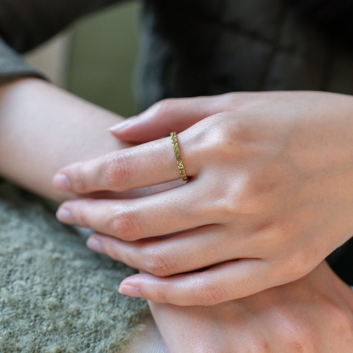 Love Eternity Band - Juniper Vasonite - SO PRETTY CARA COTTER