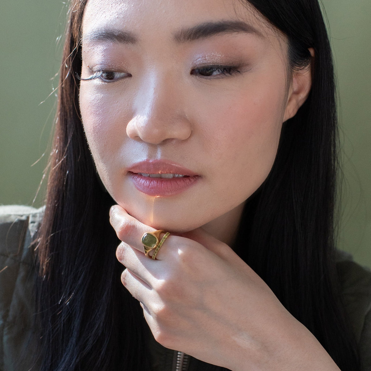 Love Eternity Band - Juniper Vasonite - SO PRETTY CARA COTTER