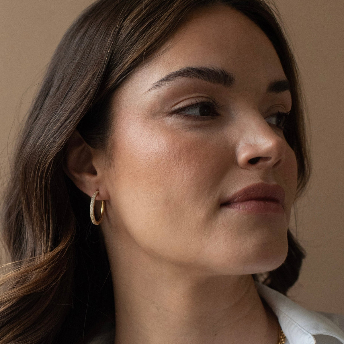 Love Grande Pavé Hoops - SO PRETTY CARA COTTER