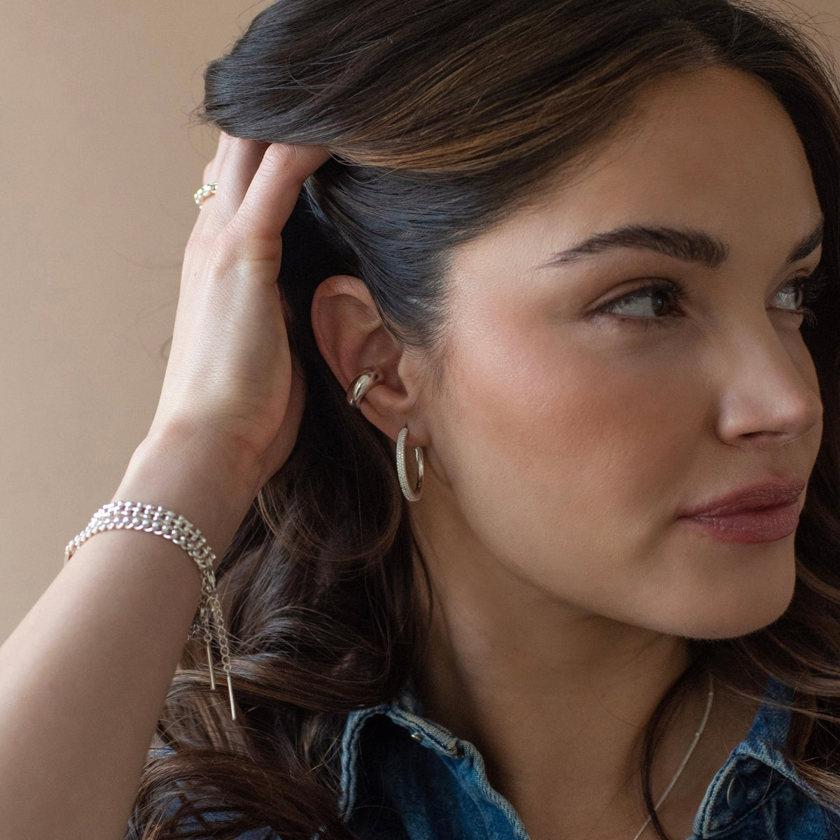 Love Grande Pavé Hoops - SO PRETTY CARA COTTER