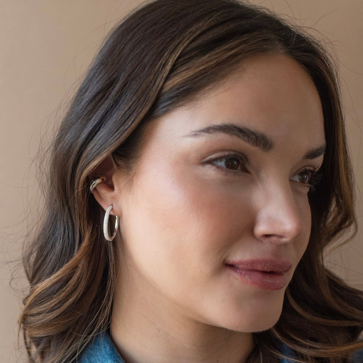 Love Grande Pavé Hoops - SO PRETTY CARA COTTER