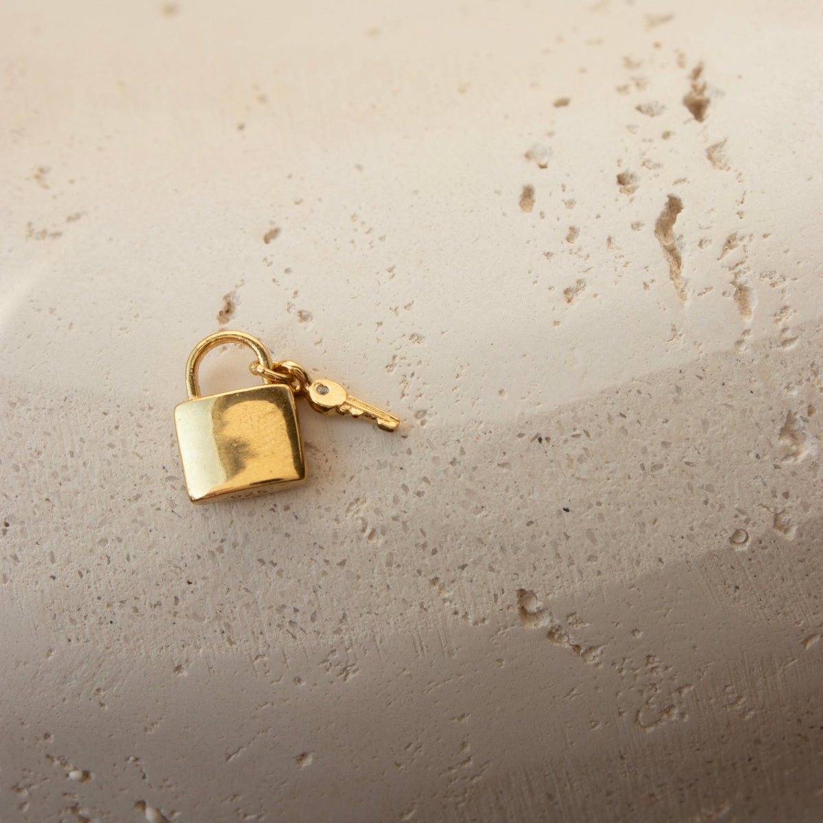 Love Mini Padlock Charm - SO PRETTY CARA COTTER