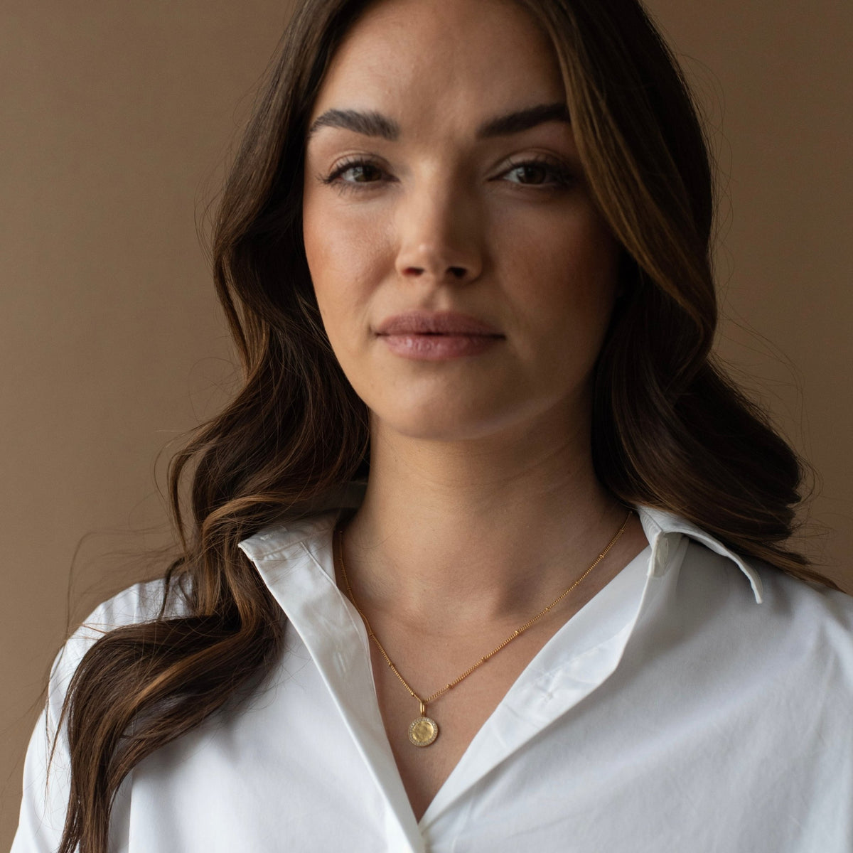 Love Pavé Circle ID Charm - SO PRETTY CARA COTTER