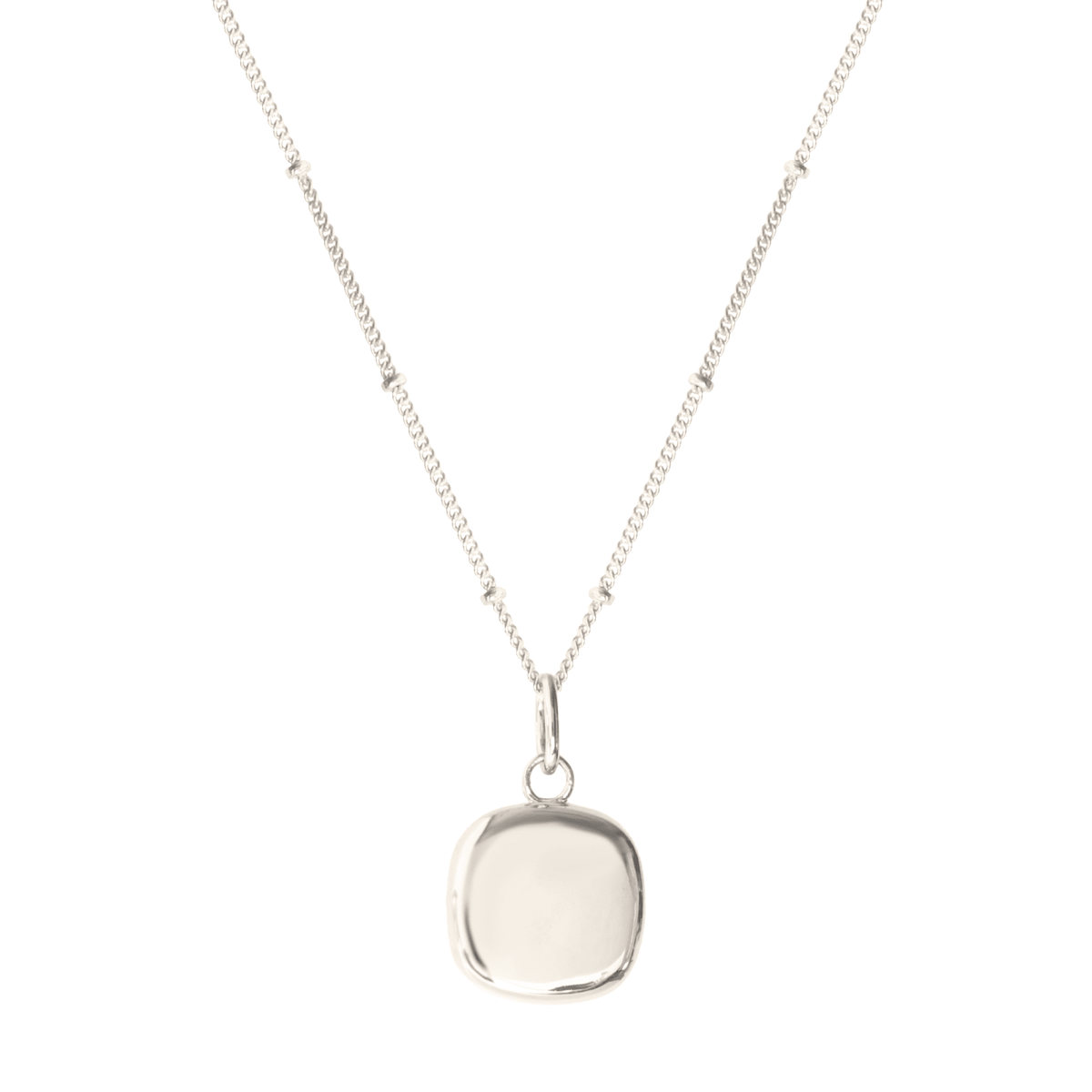 Love Pavé Sculpted Square Locket - SO PRETTY CARA COTTER