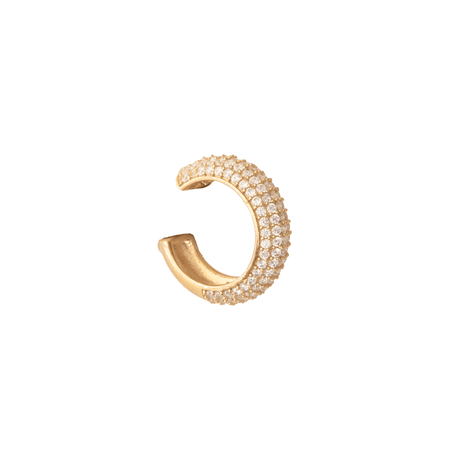 Love Sculpted Pavé Ear Cuff - SO PRETTY CARA COTTER