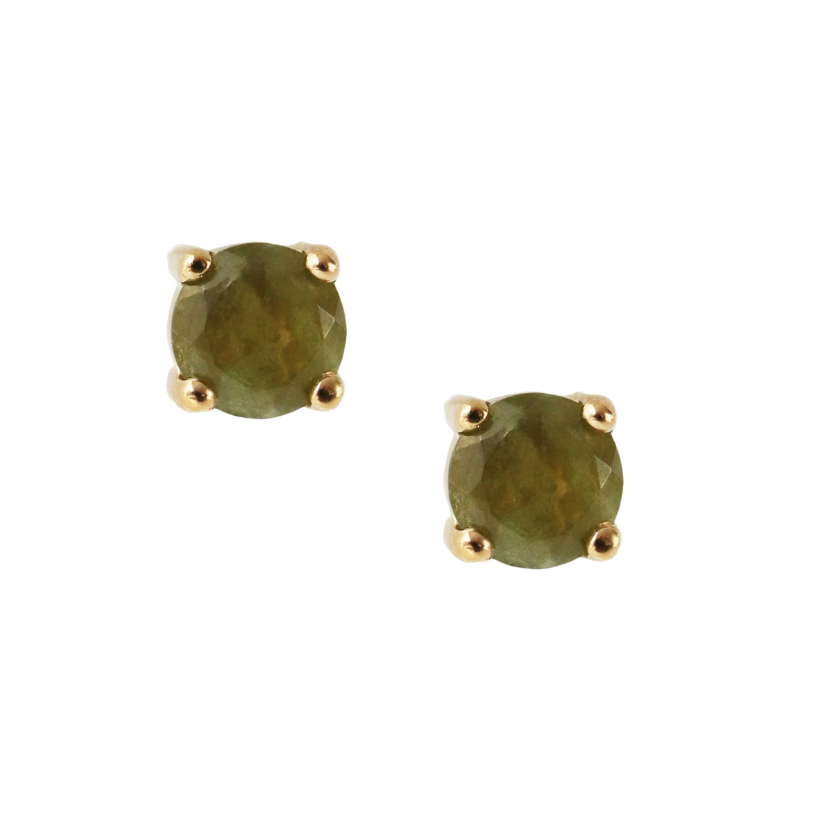 Love Solitaire Studs - Juniper Vasonite - SO PRETTY CARA COTTER