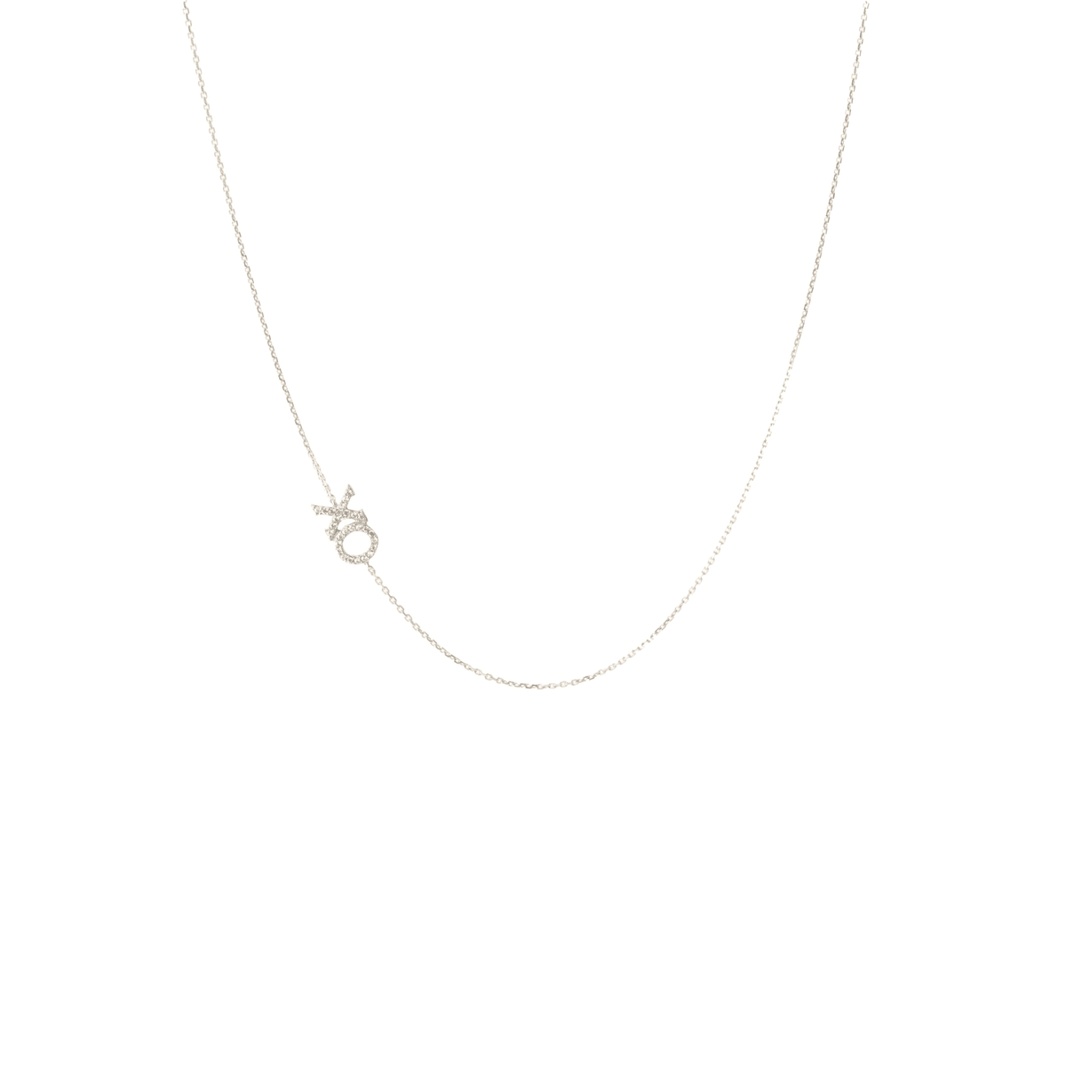 LOVE XO PAVE NECKLACE - SO PRETTY CARA COTTER