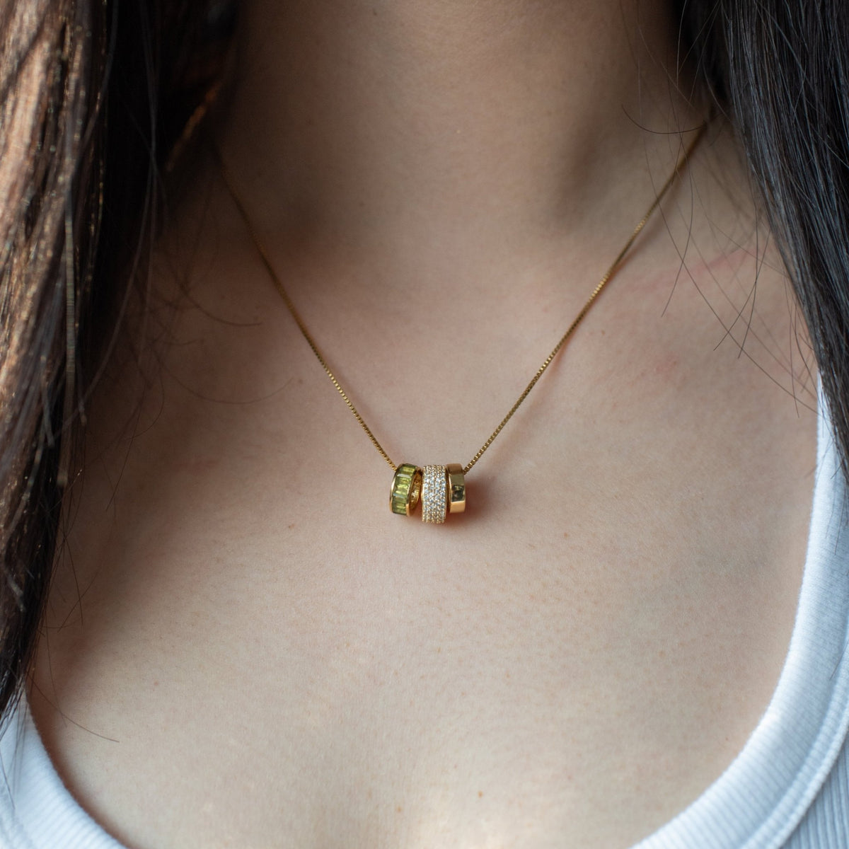 Loyal Ring Charm - Juniper Vasonite - SO PRETTY CARA COTTER