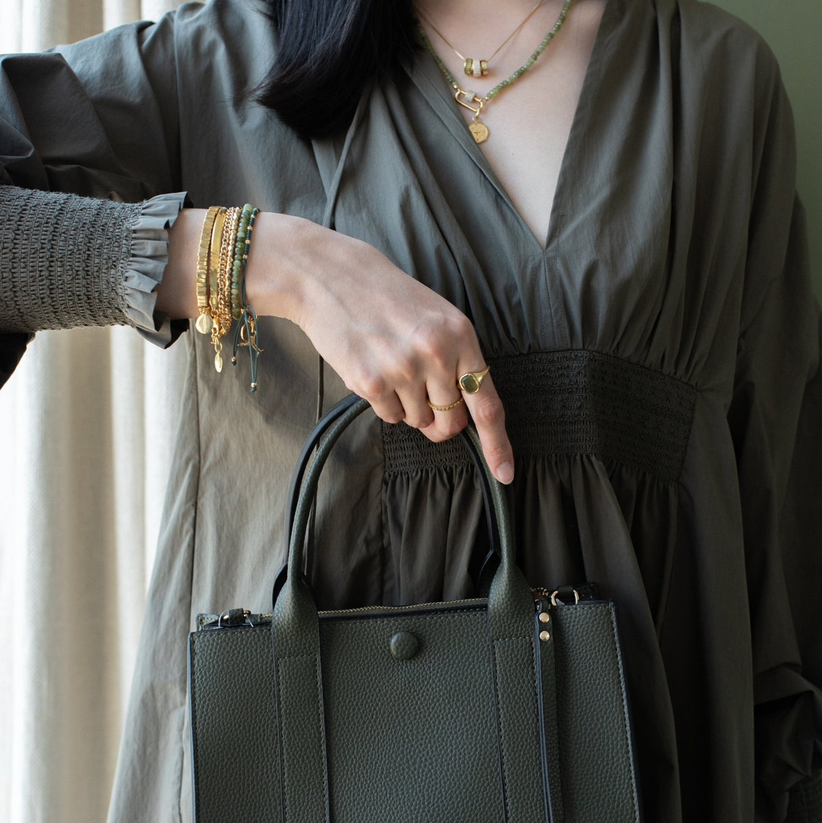 Loyal Ring Charm - Juniper Vasonite - SO PRETTY CARA COTTER