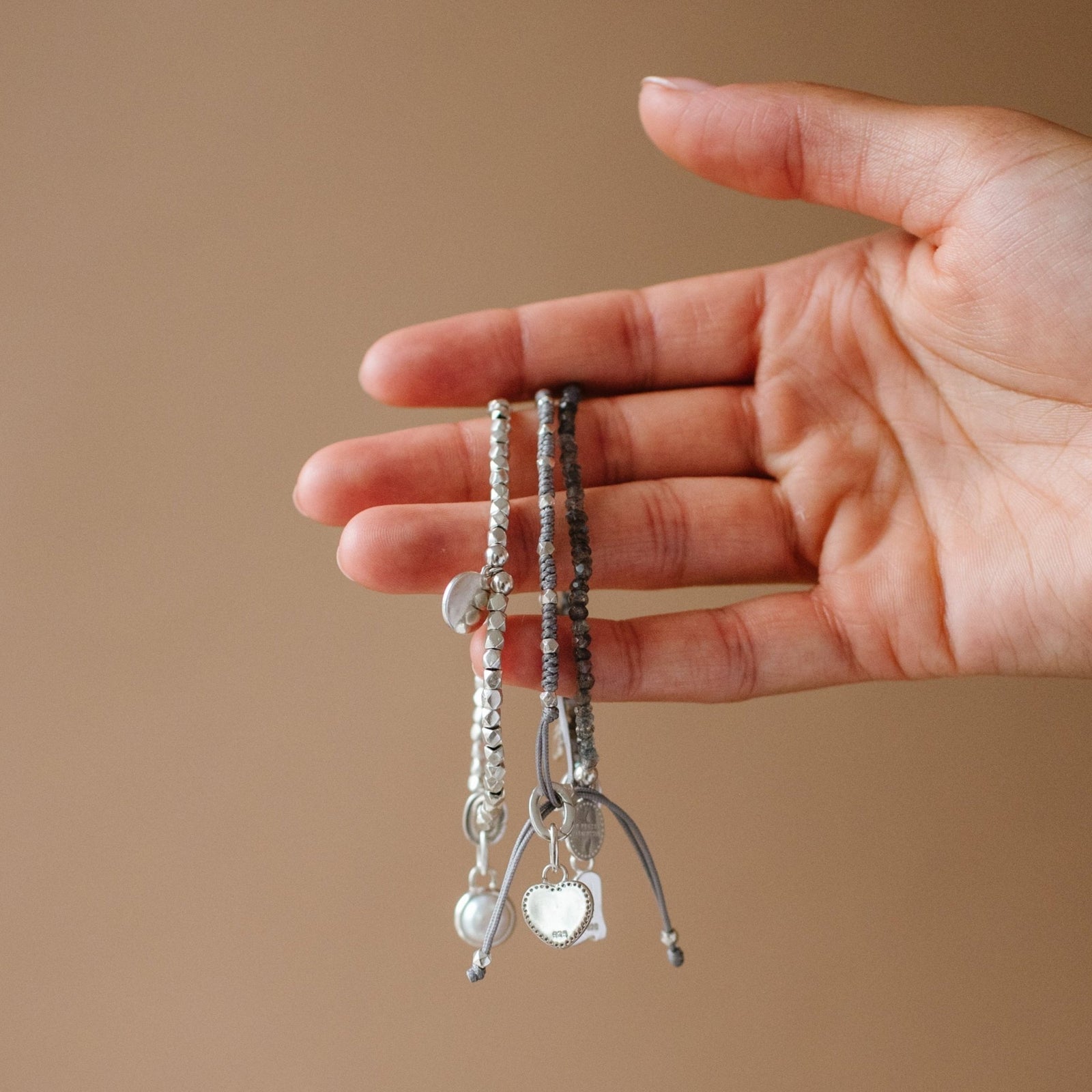 Mini Oval Push Spring Connector - Silver - SO PRETTY CARA COTTER