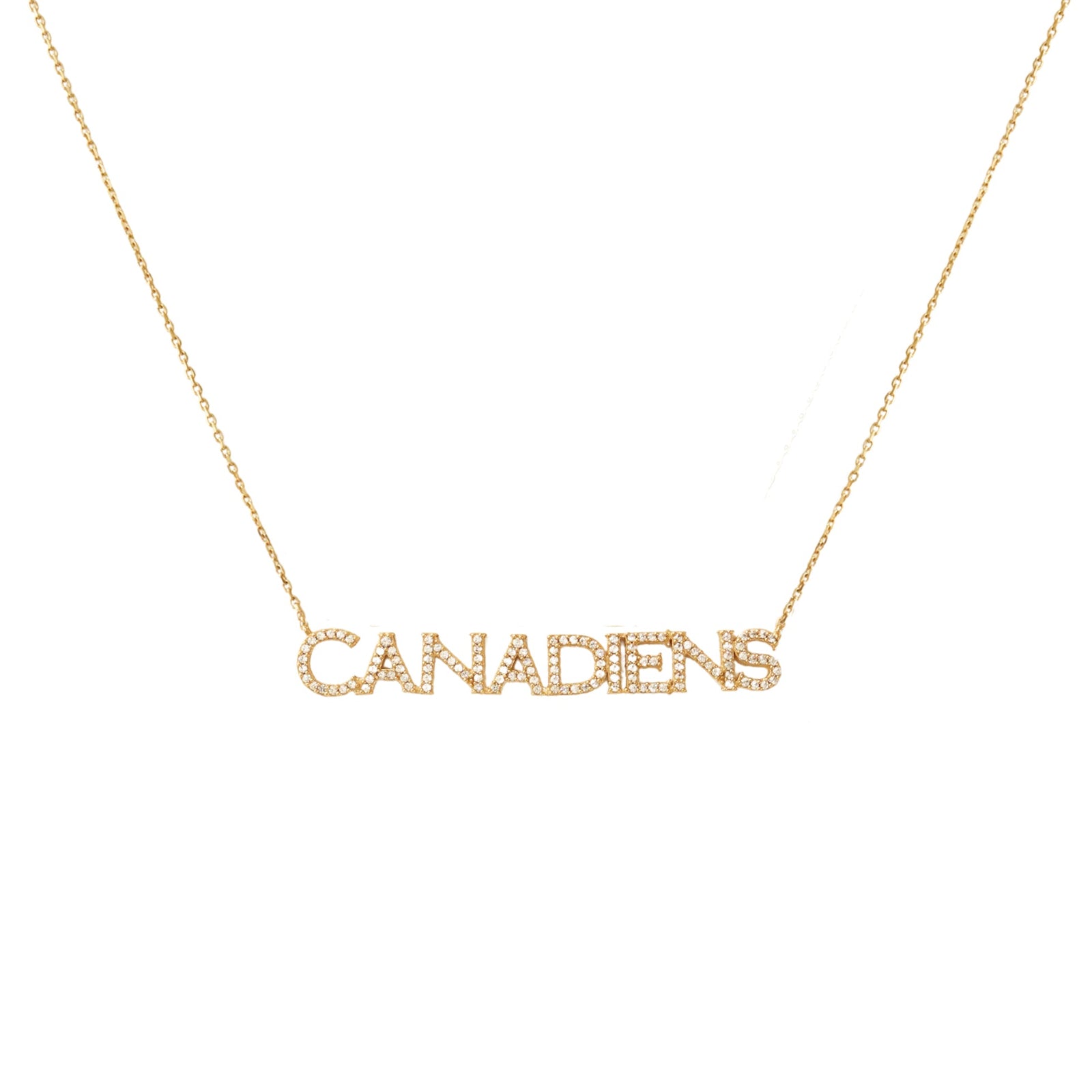 Montréal Canadiens Pavé Necklace - SO PRETTY CARA COTTER