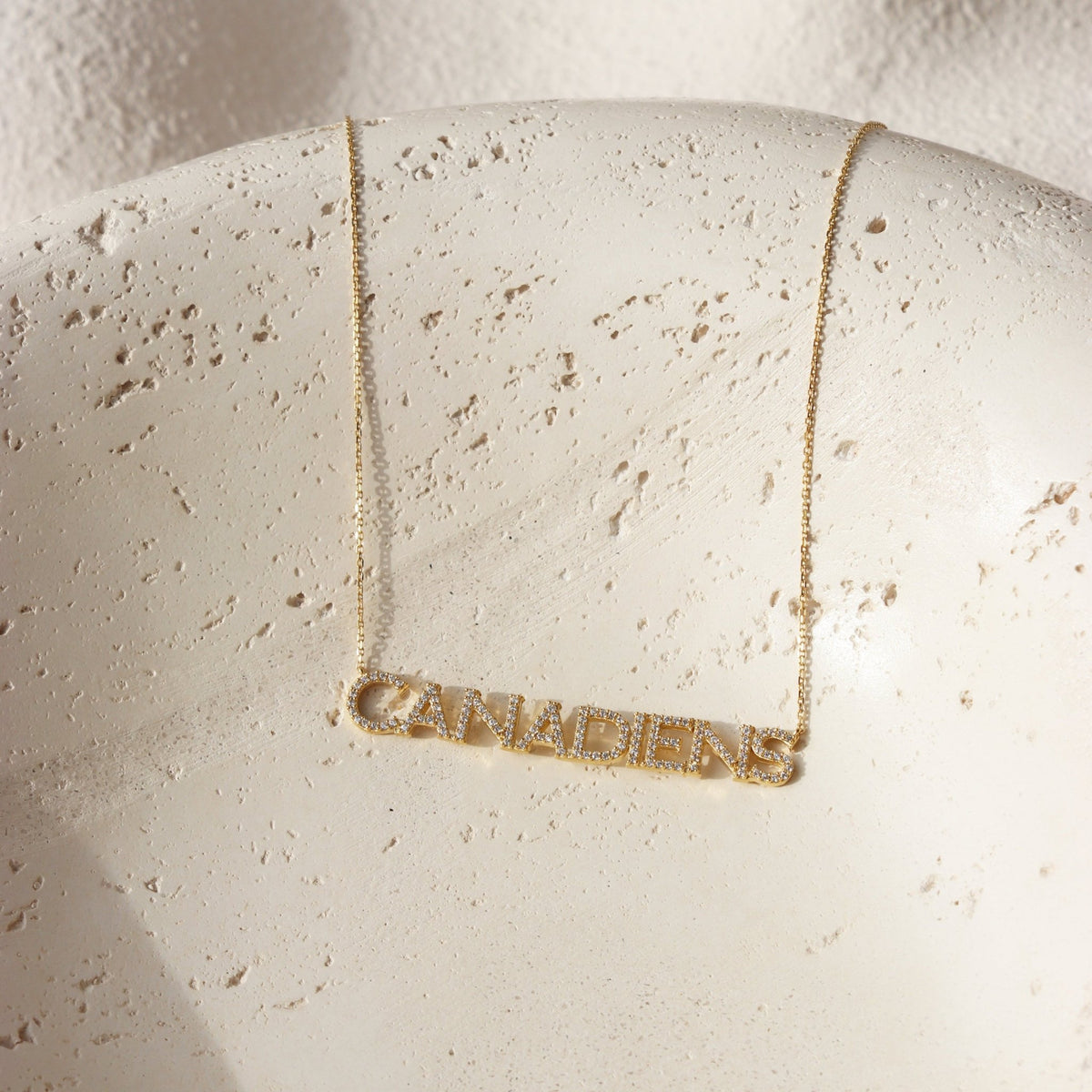 Montréal Canadiens Pavé Necklace - SO PRETTY CARA COTTER