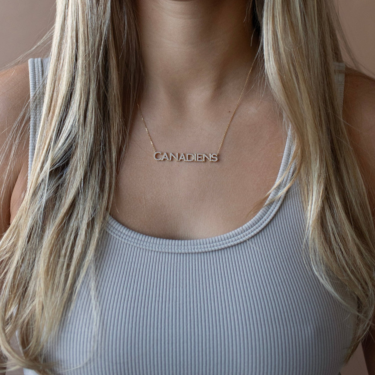 Montréal Canadiens Pavé Necklace - SO PRETTY CARA COTTER