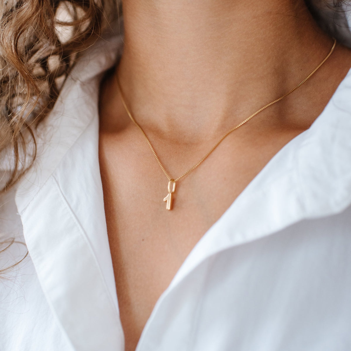 Notable Number Charm - 1 - SO PRETTY CARA COTTER